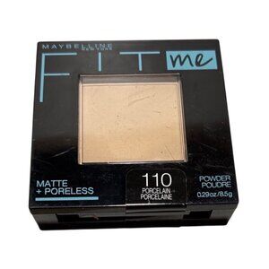 Maybelline Fit Me Matte + Poreless Powder 110 Porcelain For Normal To Oily Skin